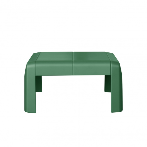 Mesa baixa de jardim 58x47,8x29,5 cm verde kaki Naterial Halios
