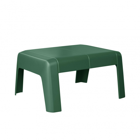 Mesa baixa de jardim 58x47,8x29,5 cm verde kaki Naterial Halios