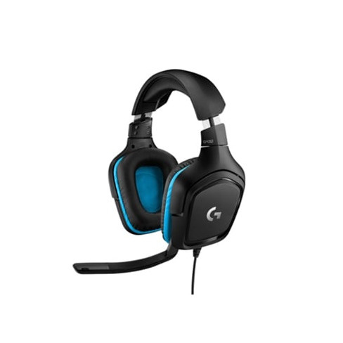Auscultadores Gaming com Fio LOGITECH G432 DTS (Over Ear - Multiplataforma - Pre