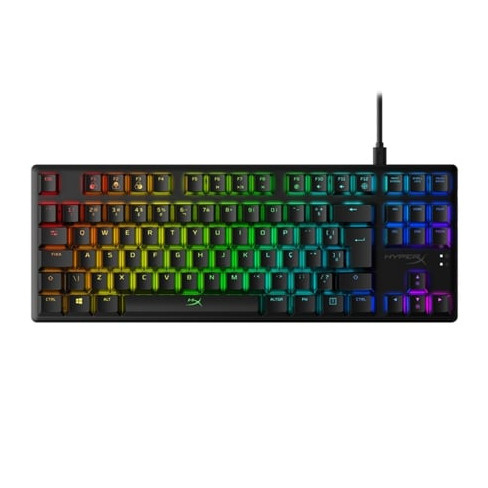 Teclado Gaming HYPERX Alloy Origins Core RGB (Mecânico - Português - Preto)