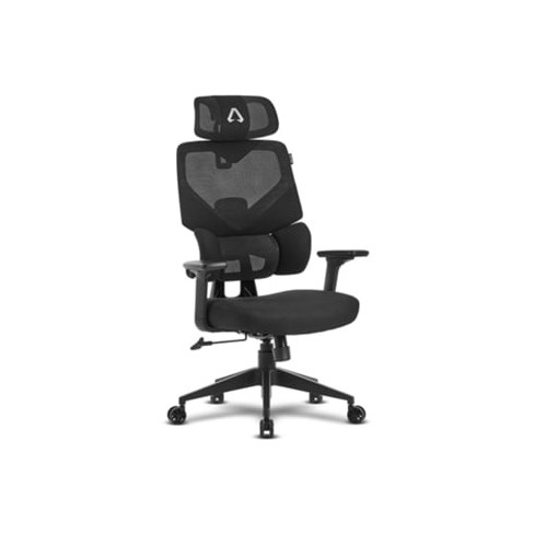 Cadeira de Escritório Ergonómica ALPHA GAMER Iris (Preto)