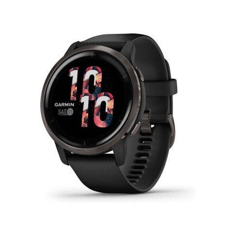 Relógio Desportivo GARMIN Venu 2 (Bluetooth - Até 11 dias de autonomia - Preto