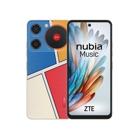 Smartphone ZTE Nubia Music Pop Art (6.6'' - 4 GB - 128 GB - Multicor)