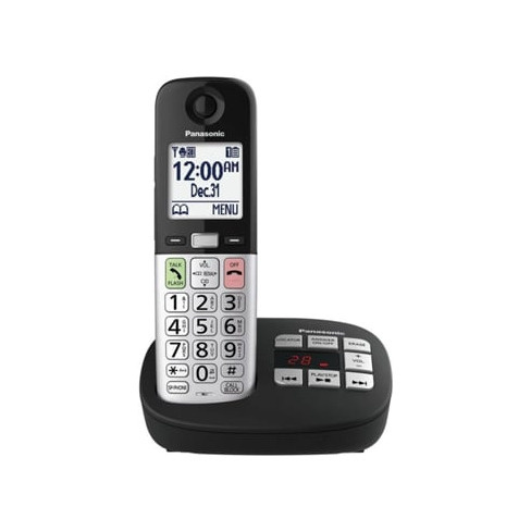 Telefone Sem Fios DECT PANASONIC KX-TGU430EXW Preto