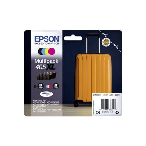 Pack Tinteiros EPSON 4 Cores 405XL DURABrite