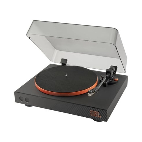 Gira-discos JBL Spinner BT (Manual - Correia - 33 1/3 - 45 - Laranja)