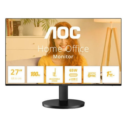 Monitor Gaming AOC Q27B3CF2 (27'' - IPS - QHD - 1 ms - 100 Hz - Preto)