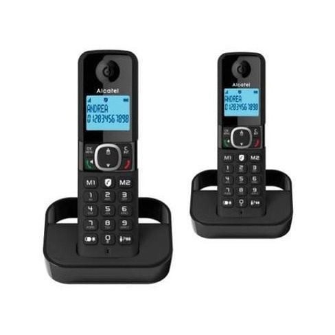 Telefone Fixo ALCATEL F860 Duo BLK Preto