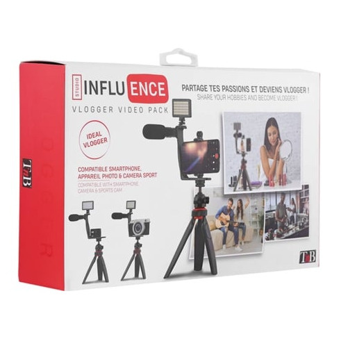 Kit Acessórios Foto e Vídeo TNB Influence PKVLOGGER
