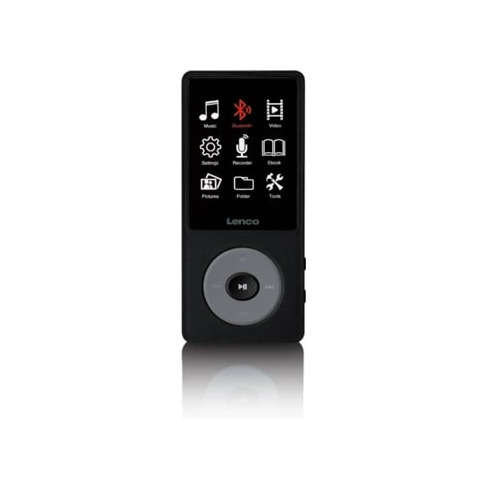 LEITOR MP3/4 BT LENCO XEMIO 860 CINZA