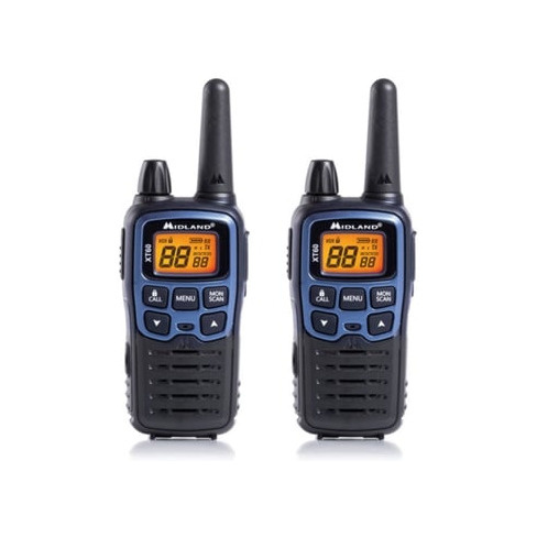 Walkie-Talkie MIDLAND XT-60 C1179 (93 Canais - Até 10 Km - Até 12h - Preto)