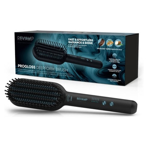 Modelador de Cabelo REVAMP BR-2000 Progloss Deepform Ceramic Straightening (130-