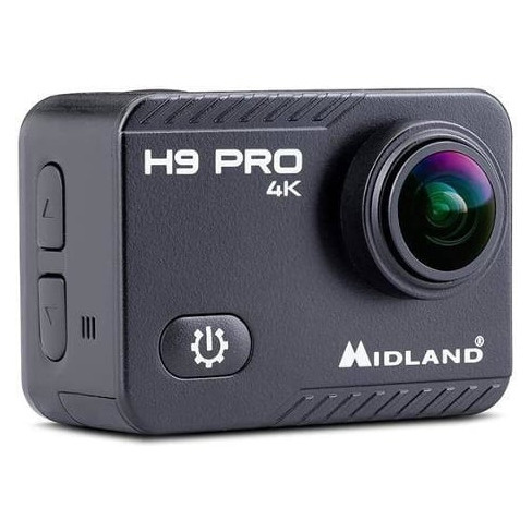 Action Cam MIDLAND H9 Pro (4K Ultra HD - 20 MP - Wi-Fi e Bluetooth)