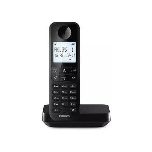 TELEFONE FIXO PHILIPS D2702B/12