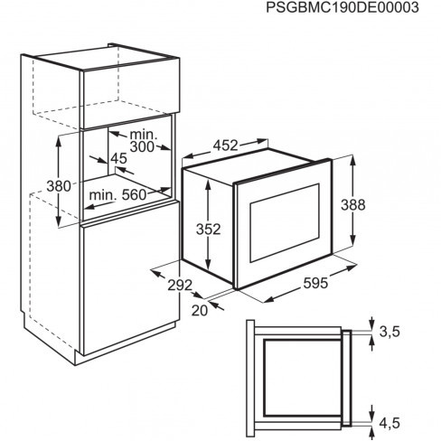 ELECTROLUX - Microondas LMS2173EMX