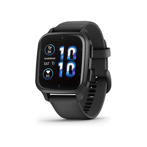Smartwatch GARMIN Venu SQ 2 Music (Bluetooth - Até 11 dias de autonomia - Preto