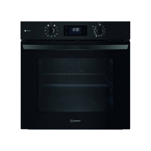 Forno Elétrico INDESIT Io 258Hs B (71 L - 59,5 cm - Hidrolítico - Preto)
