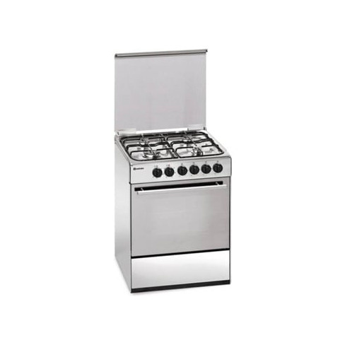 Fogão MEIRELES E 602 X (55 L - Elétrico e Gás Natural - Inox)