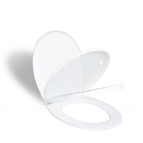 Tampa de sanita SENSEA REMIX WHITE OVAL