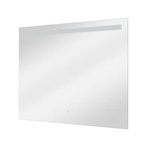 Espelho 80x70 cm iluminação led prateado
