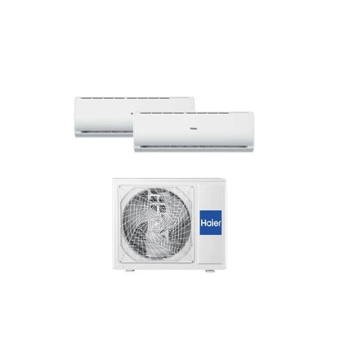 Ar Condicionado Split HAIER Tide (24+48 m2 - 12000+24000 BTU - Branco)