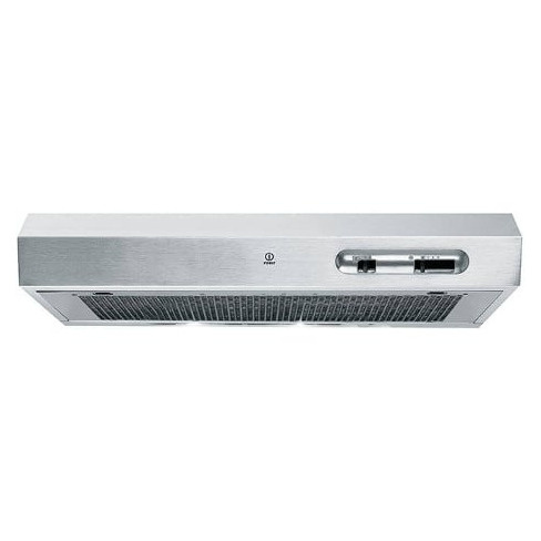 Exaustor INDESIT ISLK 66 LSX (260 m3/h - 59.9 cm - Inox)