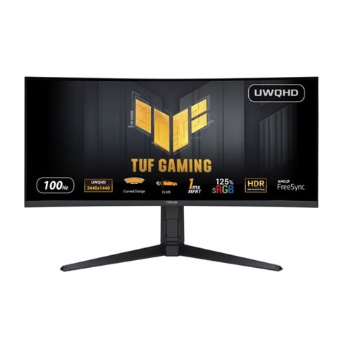 Monitor Gaming ASUS TUF VG34VQEL1A (34'' - 1 ms - 100 Hz - FreeSync)