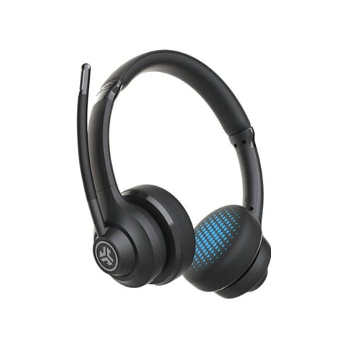 Auscultadores Bluetooth JLAB Go Work (On Ear - Microfone - Preto)