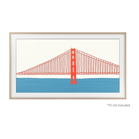 Moldura The Frame 85''