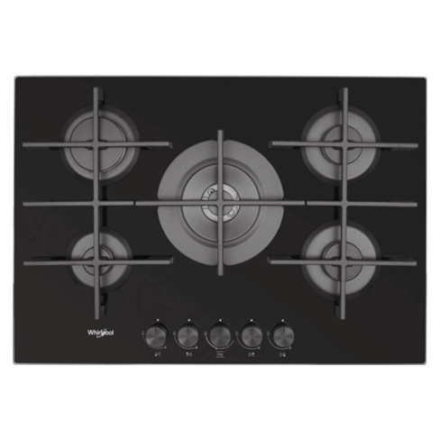 Placa WHIRLPOOL GOWL 728 NB (Gás Natural - 73 cm - Preto)