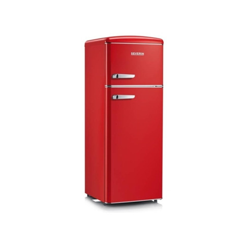 Frigorífico SEVERIN RKG8930 (Estático - 144 cm -206 L -Vermelho)