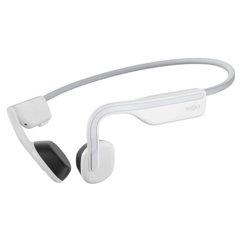 Auriculares Bluetooth Multipoint SHOKZ Openmove (Open Ear - Microfone - Branco)