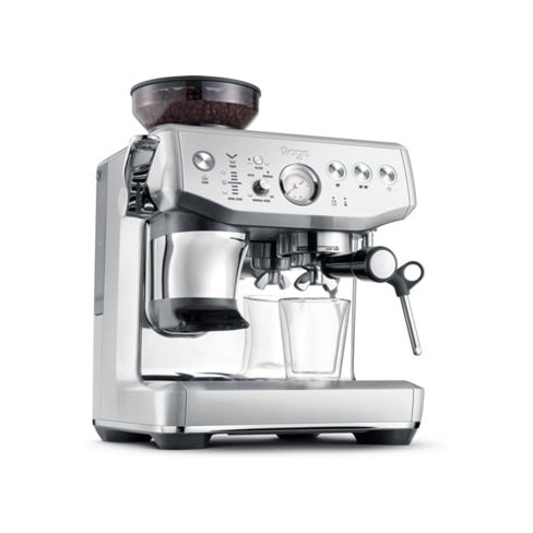 Máquina de Café SAGE Barista Impress SES876BSS (15 bar - 25 Níveis de moagem)