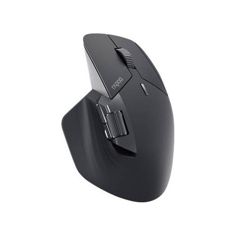 Rato Ótico Sem Fio RAPOO MT760LW (Preto - Bluetooth)
