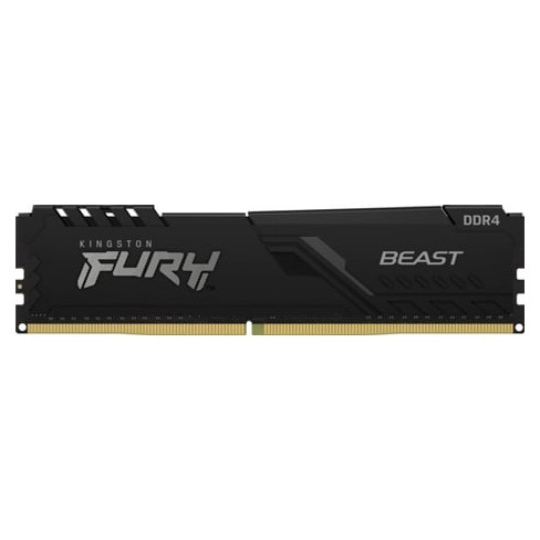 Memória RAM DDR4 KINGSTON Fury Beast (1 x 16 GB - 3200 MHz - CL 16 - Preto)