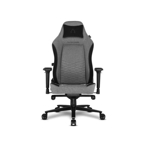 Cadeira Gaming ALPHA GAMER Alegra Fabric V2 (Cinzento)