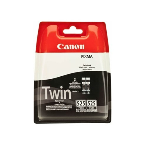 Pack 2 Tinteiros CANON PGI-525 Preto (4529B006)