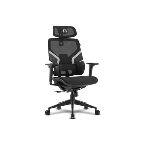 Cadeira de Escritório Ergonómica ALPHA GAMER Aurora (Preto)