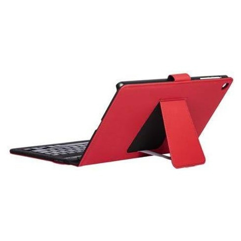 Capa + Teclado SILVERHT Samsung Galaxy A9+ (Vermelho)