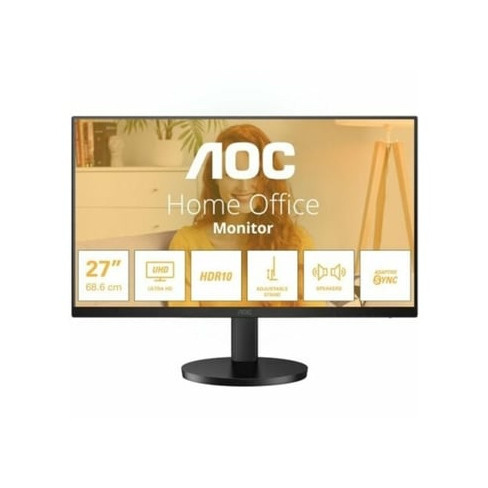 Monitor AOC 27P IPS UHD 3840x2160 16:9 60Hz 4ms HDMI DP U27B3AF