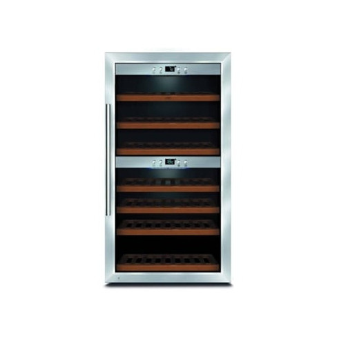 Cave de Vinho CASO WineMaster (66 Garrafas - Inox)