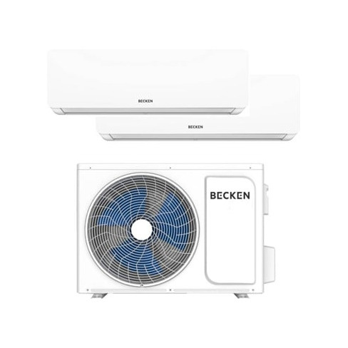 Ar Condicionado BECKEN BAC8700 (Outlet Grade A - 18+24 m² - 9000+12000 BTU - Br