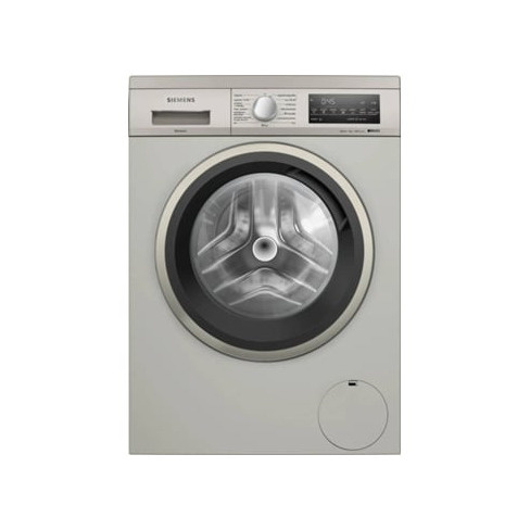 M&aacute;quina de Lavar Roupa SIEMENS WU14UT6KES (9 Kg - 1400 rpm - Silver/Inox)