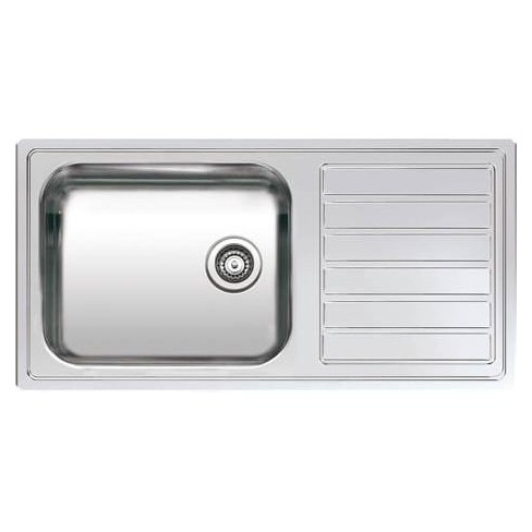 Lava Loiça FRASA Neri 60D XL Inox (Aço inoxidável - 25 x 100 x 50 cm)