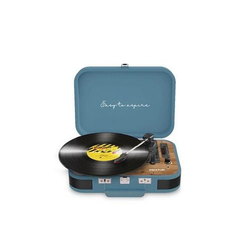 Gira-Discos PRIXTON Vc600 Azul Manual Velocidade: 33 1/3 45 78