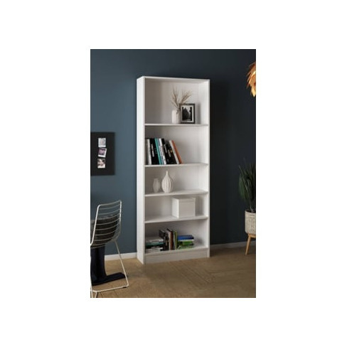 Estante 4 prateleiras Basic Branco (altura 203,2 cm)