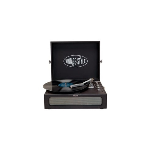 Gira-Discos Bluetooth AIWA VPX-1971BK (Automático - Velocidade: 33 1/3 - 45)