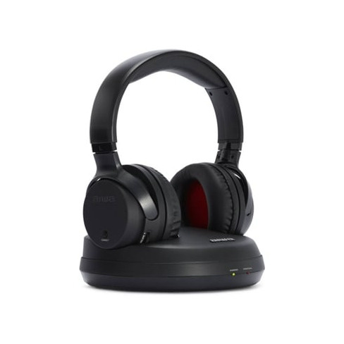 Auscultadores Wireless AIWA Whf-880 (Over Ear - Preto)