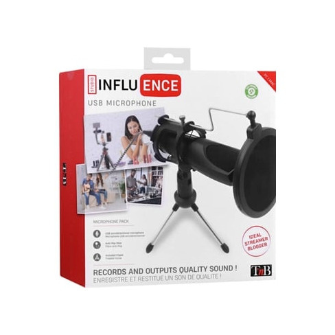 Microfone Usb Streamer TNB Inmicrostr