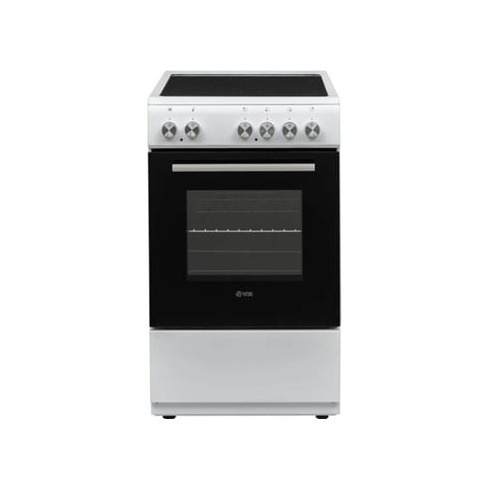 Fogão VOX CHT5000W (50 L - Elétrico de Vitrocerâmica - Branco)